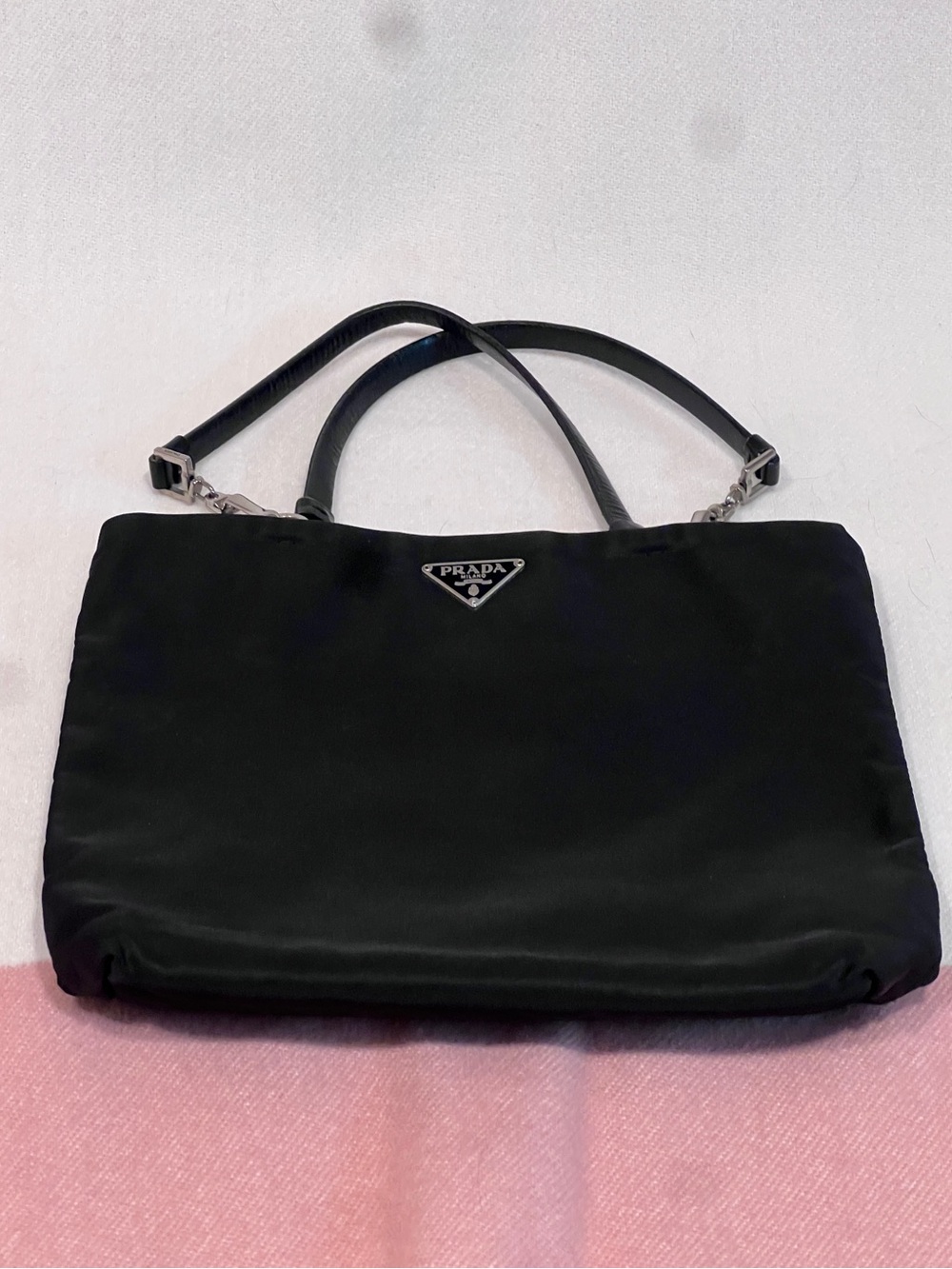 Prada⭐️Black Nylon Mini Bag!⭐️rare in excellent condition! Offers welcome! - Picture 11 of 16